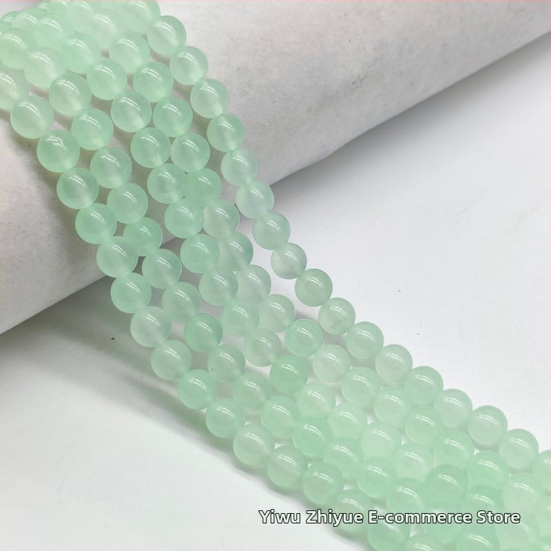 Χάντρες από φυσικό λίθο, σφαιρικές, χειροποίητες, με μοτίβο Τοτέμ, προέλευση Jinhua