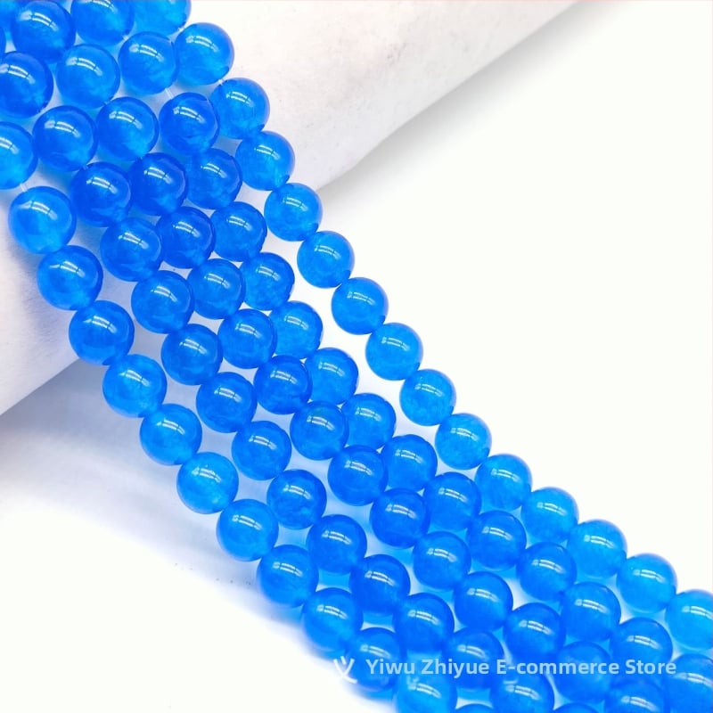 Χάντρες από φυσικό λίθο, σφαιρικές, χειροποίητες, με μοτίβο Τοτέμ, προέλευση Jinhua