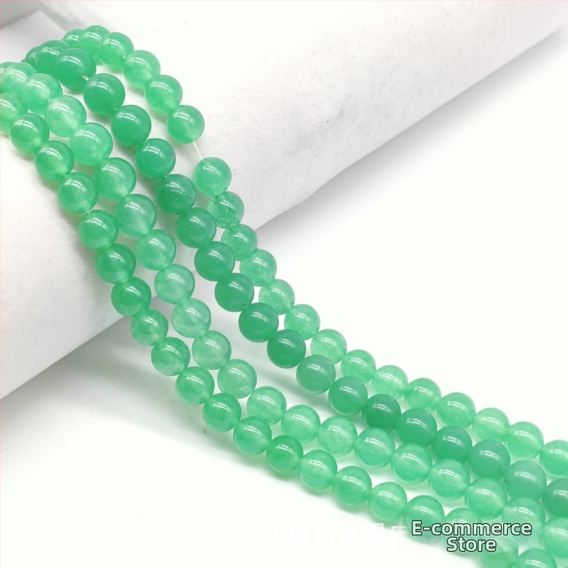 Χάντρες από φυσικό λίθο, σφαιρικές, χειροποίητες, με μοτίβο Τοτέμ, προέλευση Jinhua