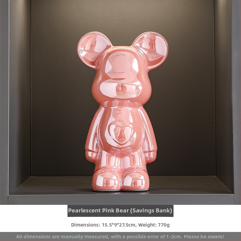 Gyvūnų dekoratyvinių figūrėlių rinkinys vyno spintai ir svetainei - keraminių dervų, lengvas prabangos stilius, Seashell Sea ženklas