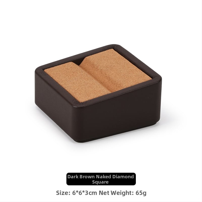 Pladanj za prikaz perli i kamenja | kožna površina, ploski dizajn, jednoslojna konstrukcija, vrhunska izrada