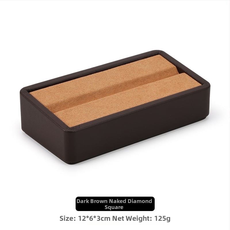 Pladanj za prikaz perli i kamenja | kožna površina, ploski dizajn, jednoslojna konstrukcija, vrhunska izrada