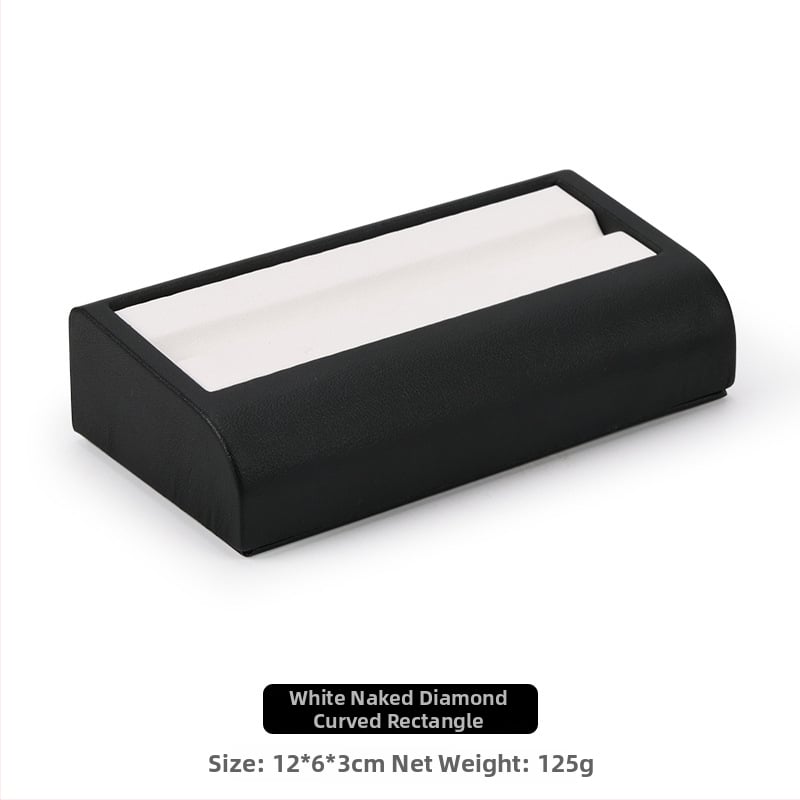 Pladanj za prikaz perli i kamenja | kožna površina, ploski dizajn, jednoslojna konstrukcija, vrhunska izrada