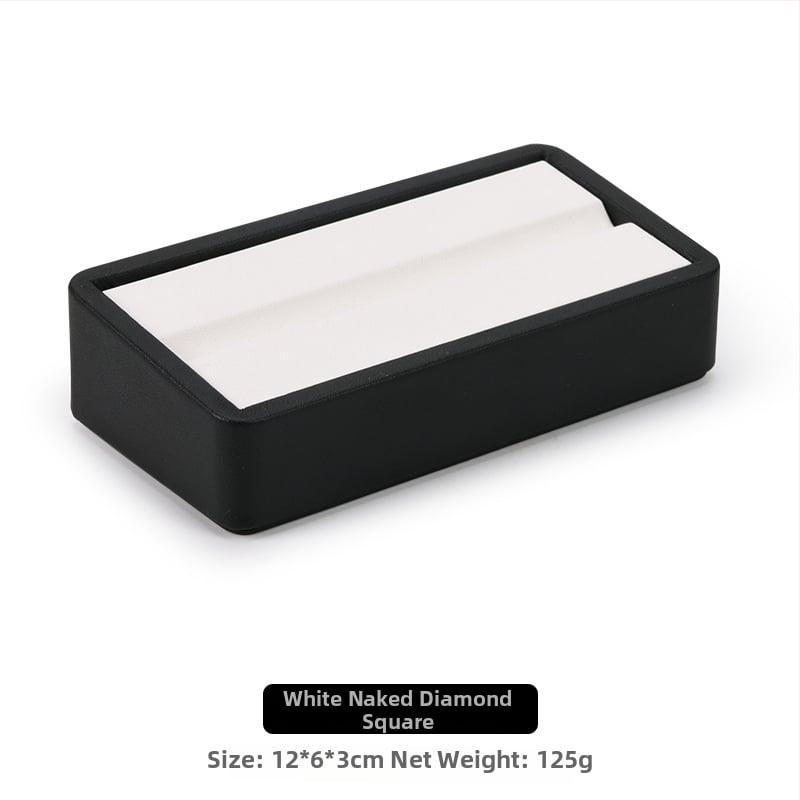 Pladanj za prikaz perli i kamenja | kožna površina, ploski dizajn, jednoslojna konstrukcija, vrhunska izrada