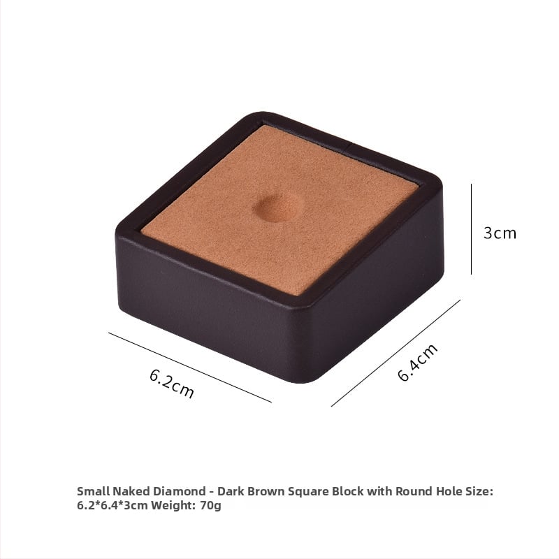 Pladanj za prikaz perli i kamenja | kožna površina, ploski dizajn, jednoslojna konstrukcija, vrhunska izrada