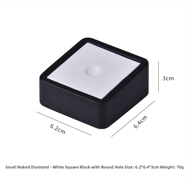 Pladanj za prikaz perli i kamenja | kožna površina, ploski dizajn, jednoslojna konstrukcija, vrhunska izrada