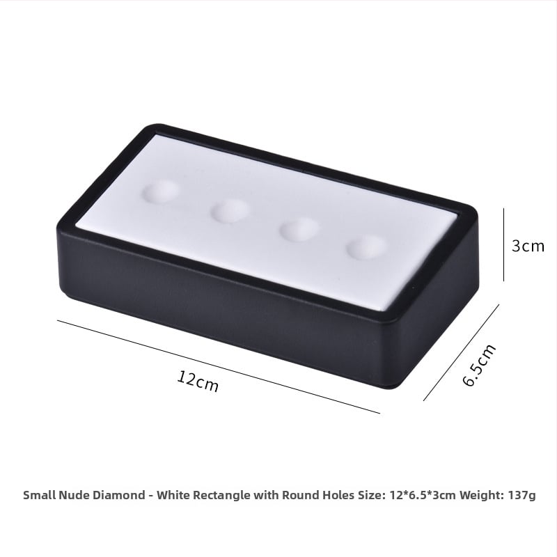 Pladanj za prikaz perli i kamenja | kožna površina, ploski dizajn, jednoslojna konstrukcija, vrhunska izrada