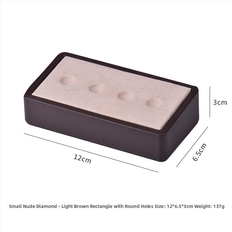 Pladanj za prikaz perli i kamenja | kožna površina, ploski dizajn, jednoslojna konstrukcija, vrhunska izrada