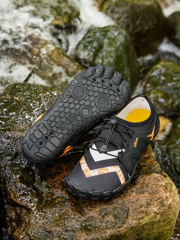 Folyóparti vízicipő – gyorsan száradó, csúszásmentes talp, légáteresztő felsőrész, TPR talp, EVA középtalp