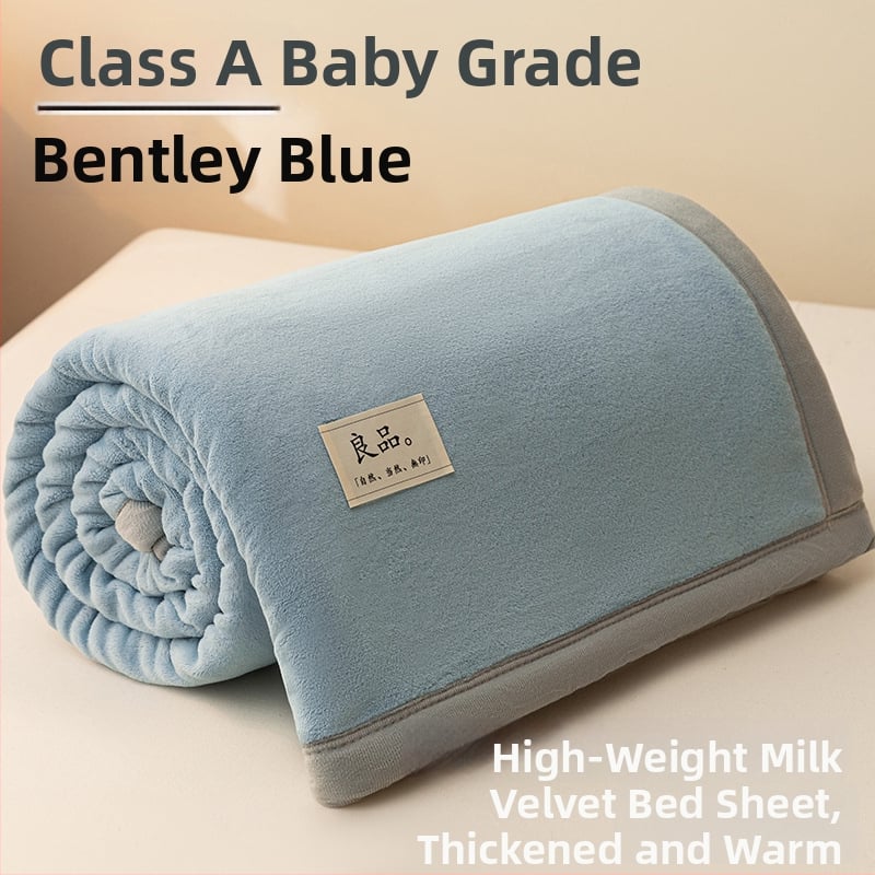 Paksenatud piima velvet-korall fleece pleed – 100 g/m², kevad ja sügis