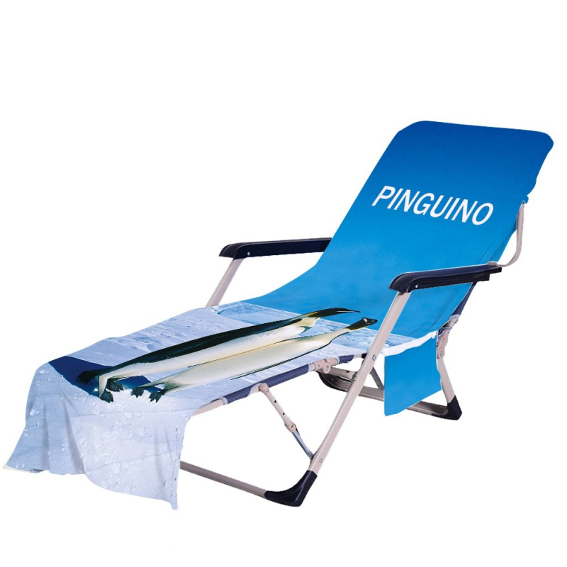 Prilagođeni set za ležaljke na plaži – ručnik od ultra finih vlakana, 150D, težina 200–300 g, proces ispisa, mogućnost prilagodbe