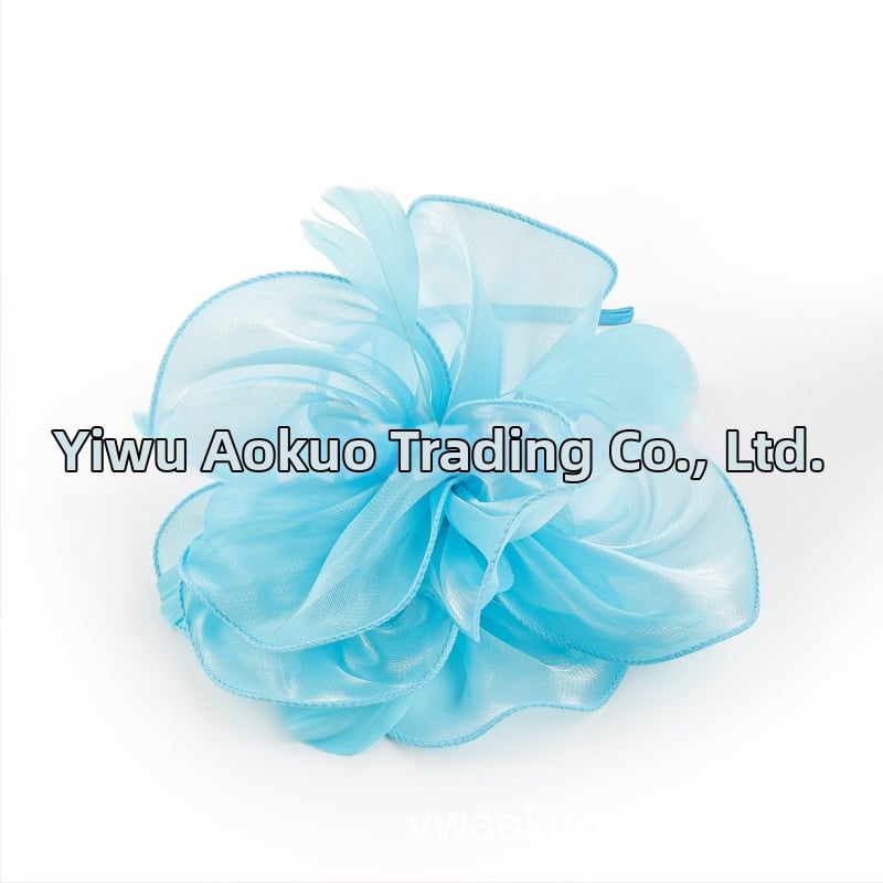 Līgavas spalvu matu aksesuārs, vintage stils, roku darbs, rudens 2023