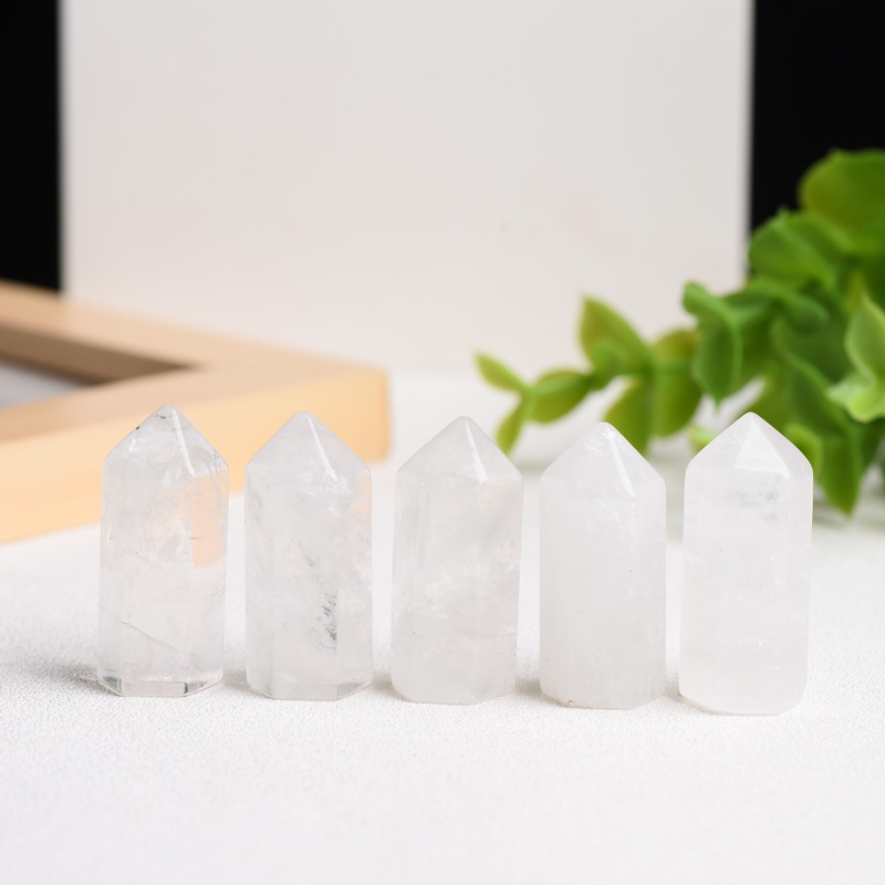 Kristalna kolona - sirovi kristal (moderni minimalistički stil, kartonska ambalaža)