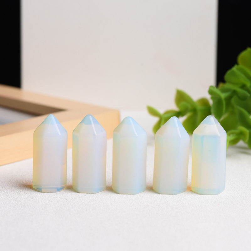 Kristalna kolona - sirovi kristal (moderni minimalistički stil, kartonska ambalaža)