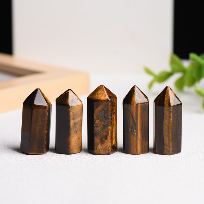 Kristalna kolona - sirovi kristal (moderni minimalistički stil, kartonska ambalaža)
