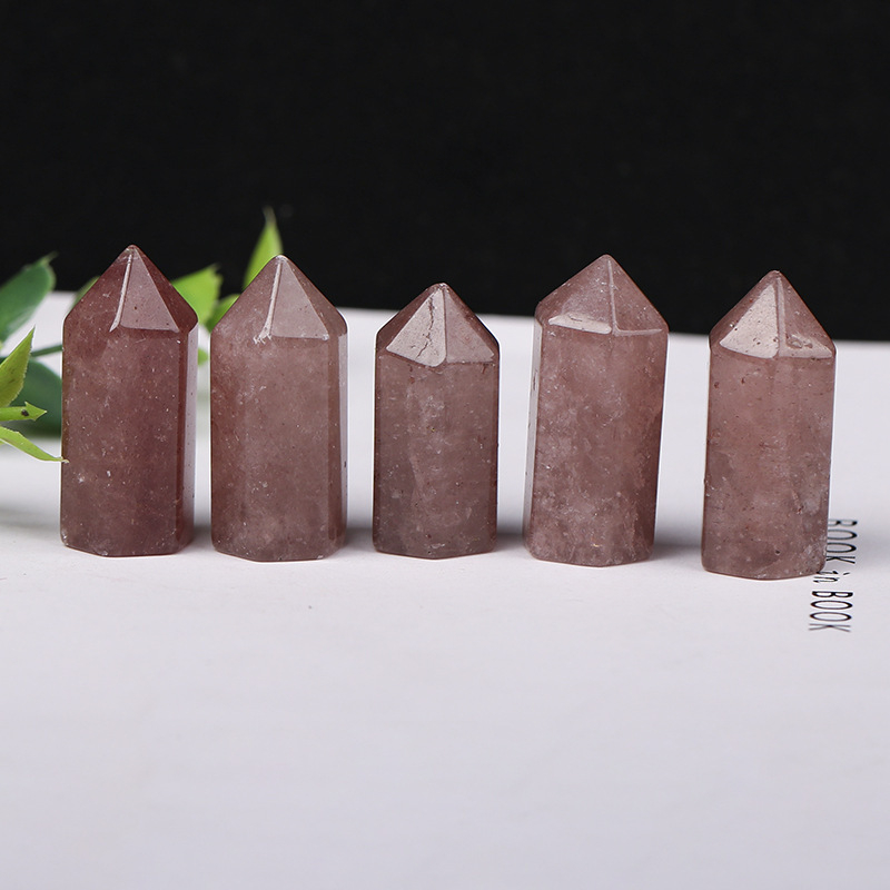 Kristalna kolona - sirovi kristal (moderni minimalistički stil, kartonska ambalaža)