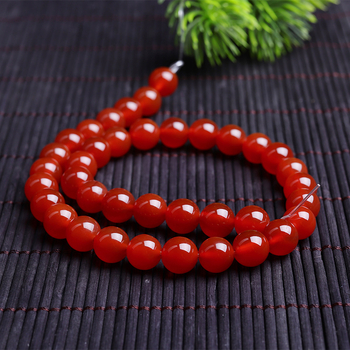 Αγκάτης χάντρες, λείαν, προέλευση Lianyungang, στρογγυλές χάντρες