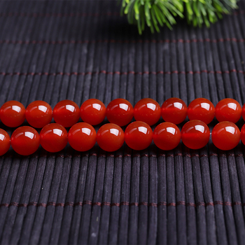 Αγκάτης χάντρες, λείαν, προέλευση Lianyungang, στρογγυλές χάντρες