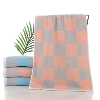 Mingshuo Ručnik za kupanje od čistog pamuka, Jacquard tkanina, GSM 140–170, za teretanu i svakodnevnu upotrebu