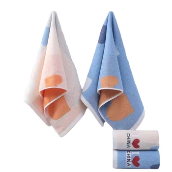 Jacquard törölköző, 100% pamut, tömeg 100-120 g, Mingqiao, testreszabható