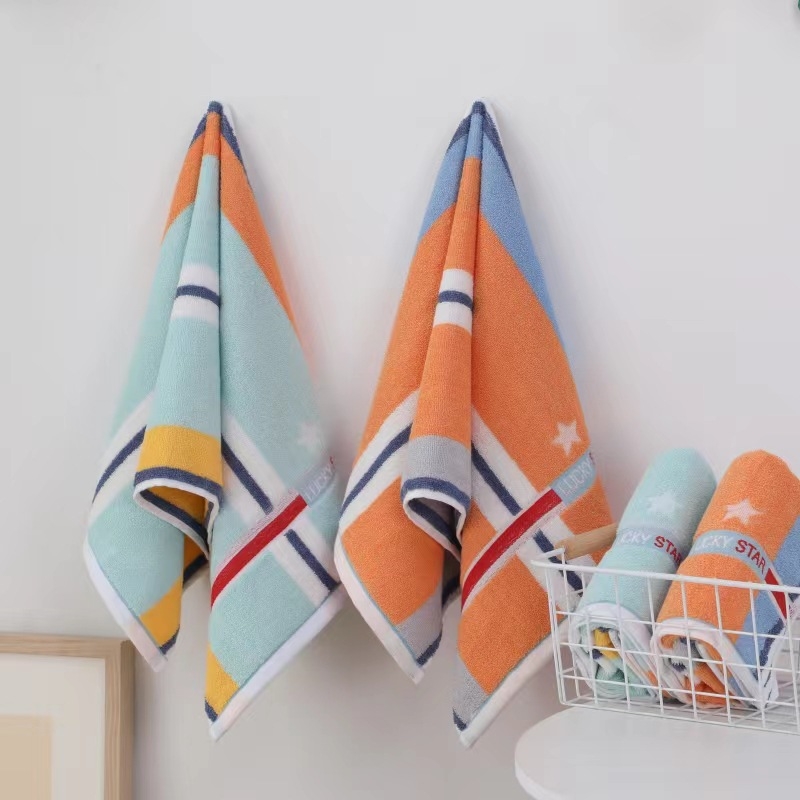 Jacquard törölköző, 100% pamut, tömeg 100-120 g, Mingqiao, testreszabható