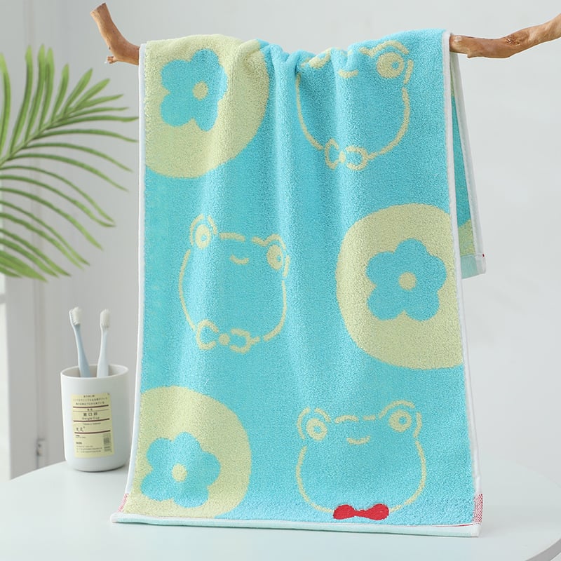 Jacquard törölköző, 100% pamut, tömeg 100-120 g, Mingqiao, testreszabható