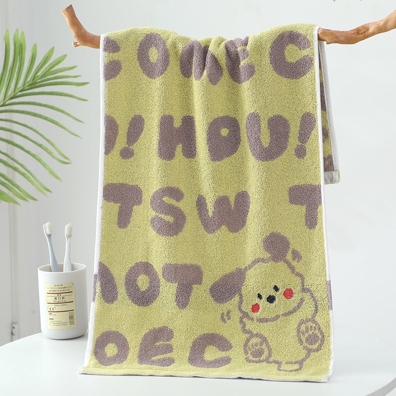 Jacquard törölköző, 100% pamut, tömeg 100-120 g, Mingqiao, testreszabható