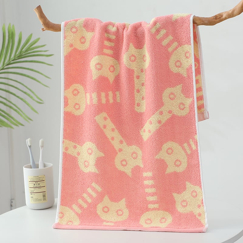 Jacquard törölköző, 100% pamut, tömeg 100-120 g, Mingqiao, testreszabható