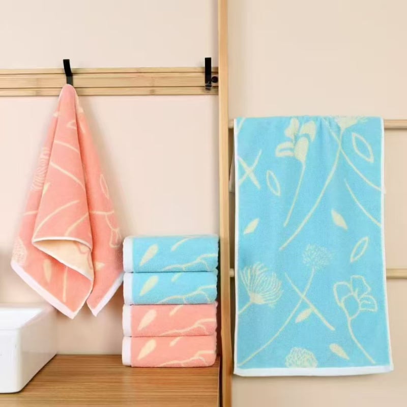 Jacquard törölköző, 100% pamut, tömeg 100-120 g, Mingqiao, testreszabható