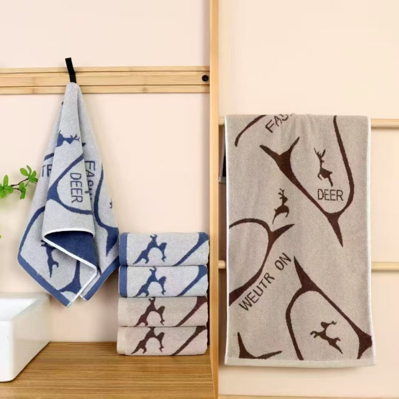 Jacquard törölköző, 100% pamut, tömeg 100-120 g, Mingqiao, testreszabható