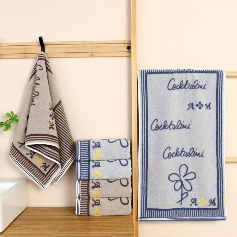 Jacquard törölköző, 100% pamut, tömeg 100-120 g, Mingqiao, testreszabható