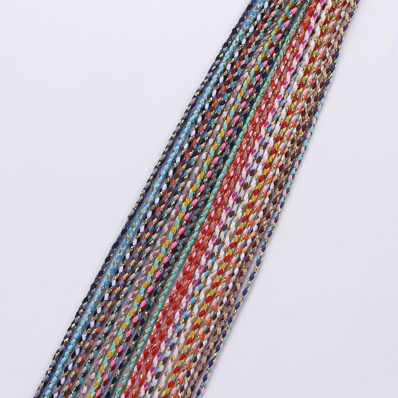 Ruiqi νήμα βαμβάκι μετάξι με τρία άνθη για υφαντική και ράψιμο