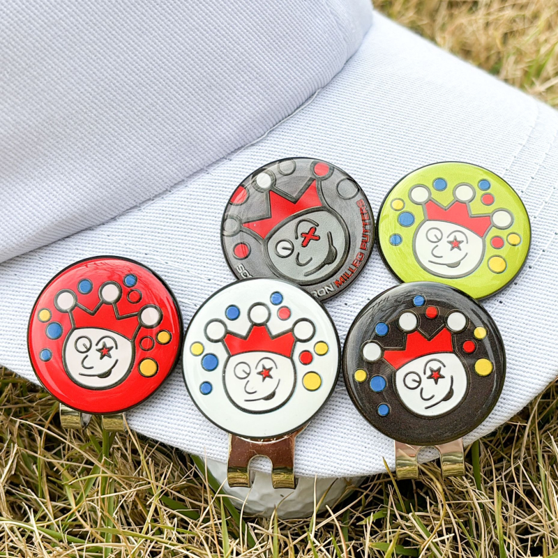 Golfa cepures klips ar magnētu, golfa bumbiņas marķieris – universāls aksesuārs