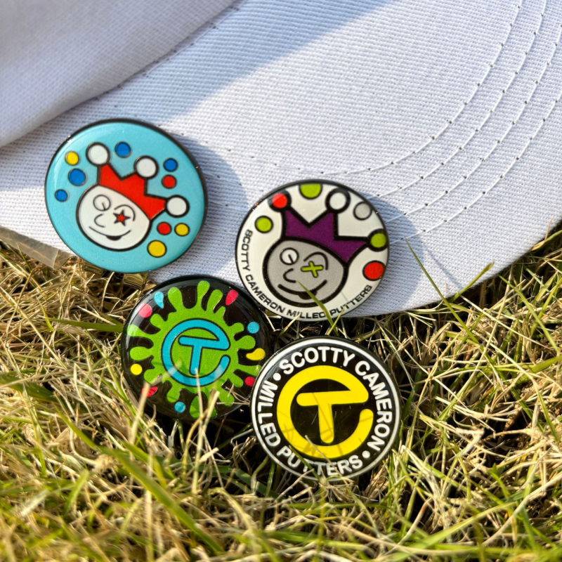 Golfa cepures klips ar magnētu, golfa bumbiņas marķieris – universāls aksesuārs