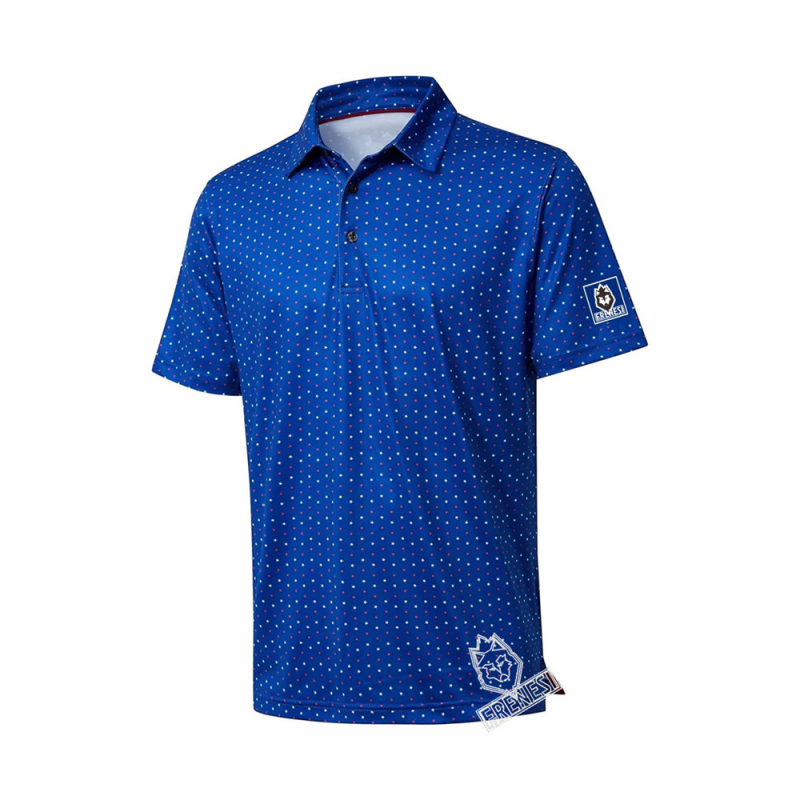 Unisex golfa polo krekls vasaras sezonai, Milk Silk audums ar 80% Spandex, piemērots golfam un reketu sportiem