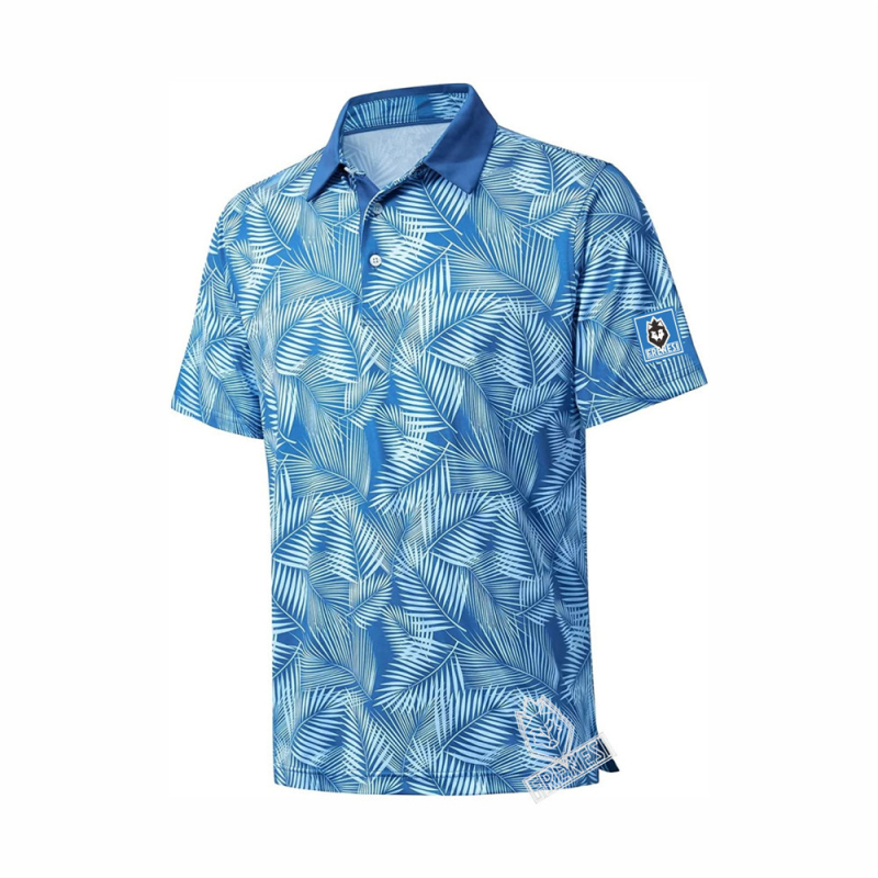 Unisex golfa polo krekls vasaras sezonai, Milk Silk audums ar 80% Spandex, piemērots golfam un reketu sportiem