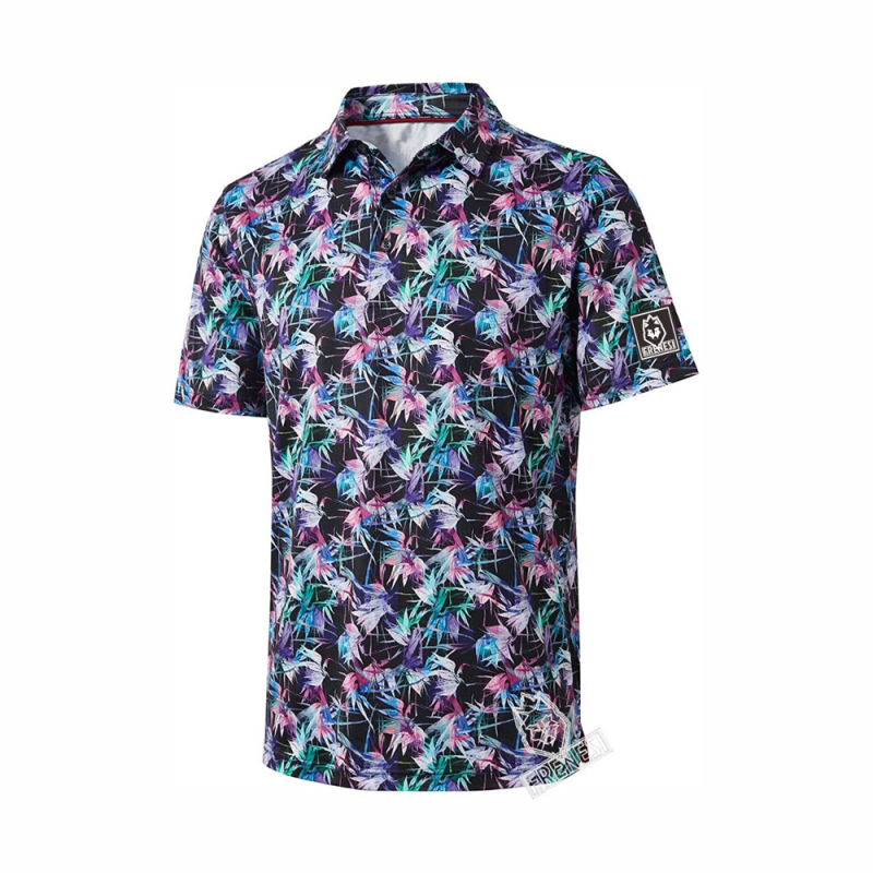 Unisex golfa polo krekls vasaras sezonai, Milk Silk audums ar 80% Spandex, piemērots golfam un reketu sportiem