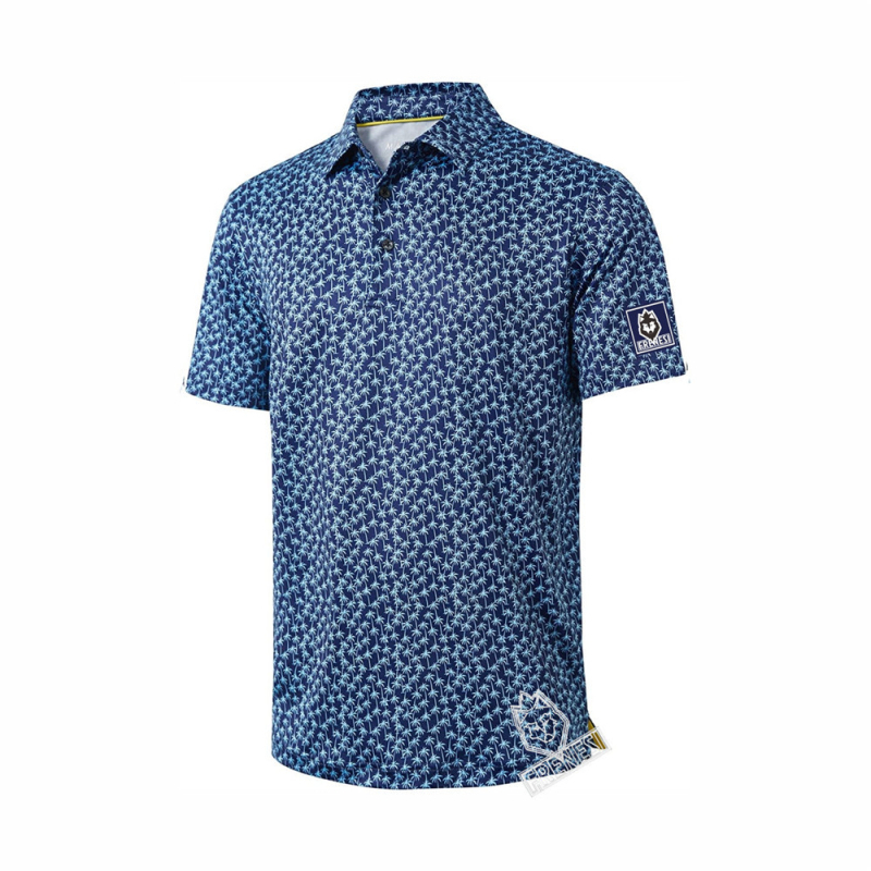 Unisex golfa polo krekls vasaras sezonai, Milk Silk audums ar 80% Spandex, piemērots golfam un reketu sportiem