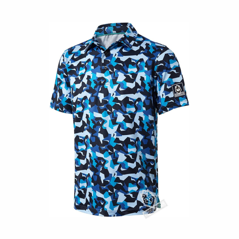 Unisex golfa polo krekls vasaras sezonai, Milk Silk audums ar 80% Spandex, piemērots golfam un reketu sportiem