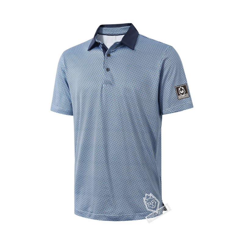 Unisex golfa polo krekls vasaras sezonai, Milk Silk audums ar 80% Spandex, piemērots golfam un reketu sportiem