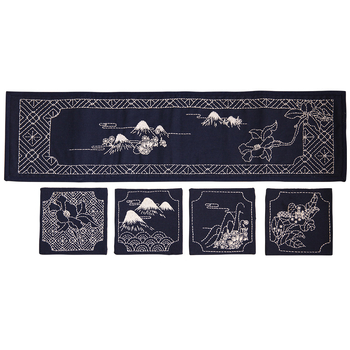 DIY siuvinėtas arbatos kilimėlis Kinijos stiliaus, Zen Lu siuvinėjimas, rankų darbas iš Jinhao, Kinijos stiliaus serijos raštas, tinka svetainei ar restoranui