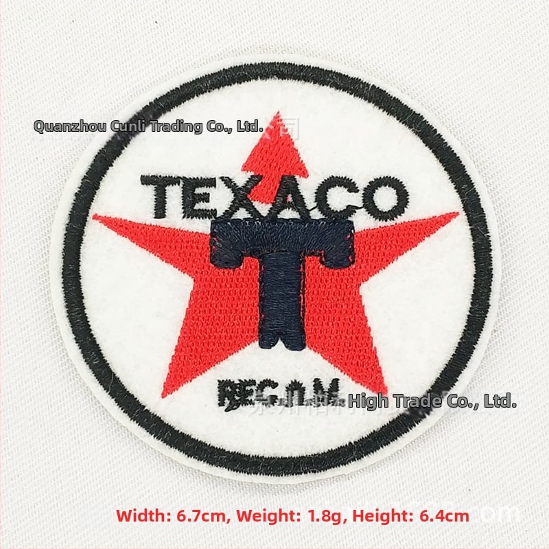 Burley κεντημένο patch από ύφασμα για ρούχα, παπούτσια και καπέλα