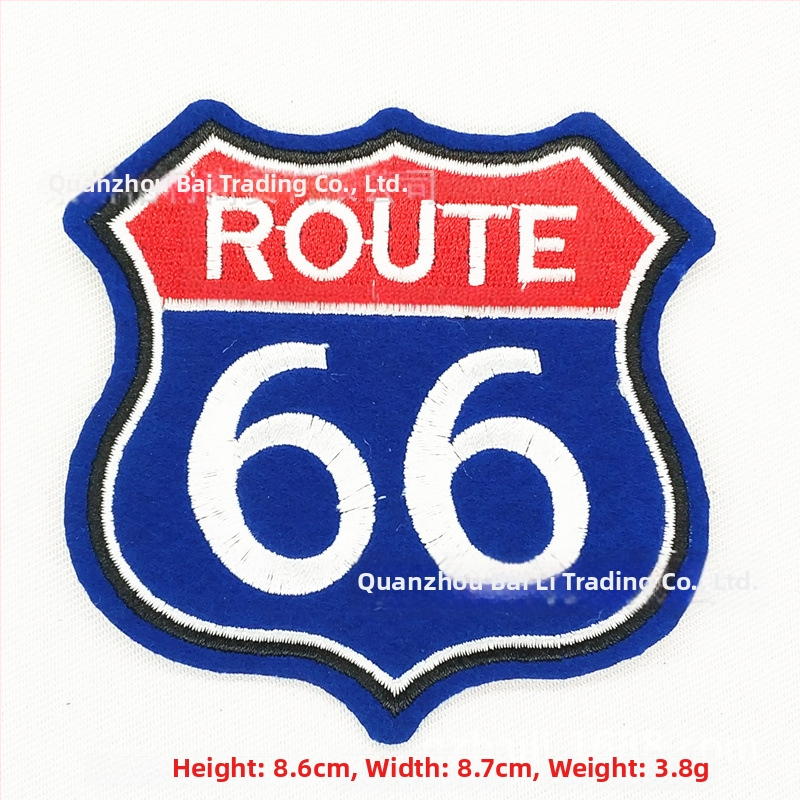 Burley κεντημένο patch από ύφασμα για ρούχα, παπούτσια και καπέλα