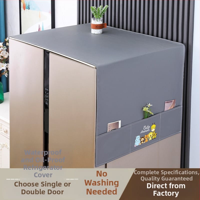 Külmiku ja pesumasina ülaosale tolmukate — tolmukindel, veekindel ja õli-tõrjev; materjal: siidilille; üldine kasutus