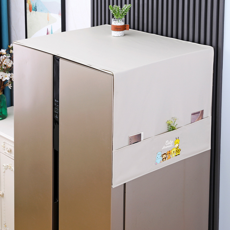 Külmiku ja pesumasina ülaosale tolmukate — tolmukindel, veekindel ja õli-tõrjev; materjal: siidilille; üldine kasutus