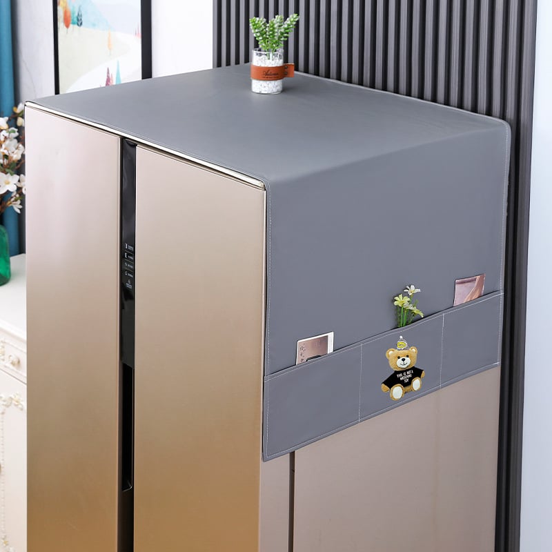 Külmiku ja pesumasina ülaosale tolmukate — tolmukindel, veekindel ja õli-tõrjev; materjal: siidilille; üldine kasutus