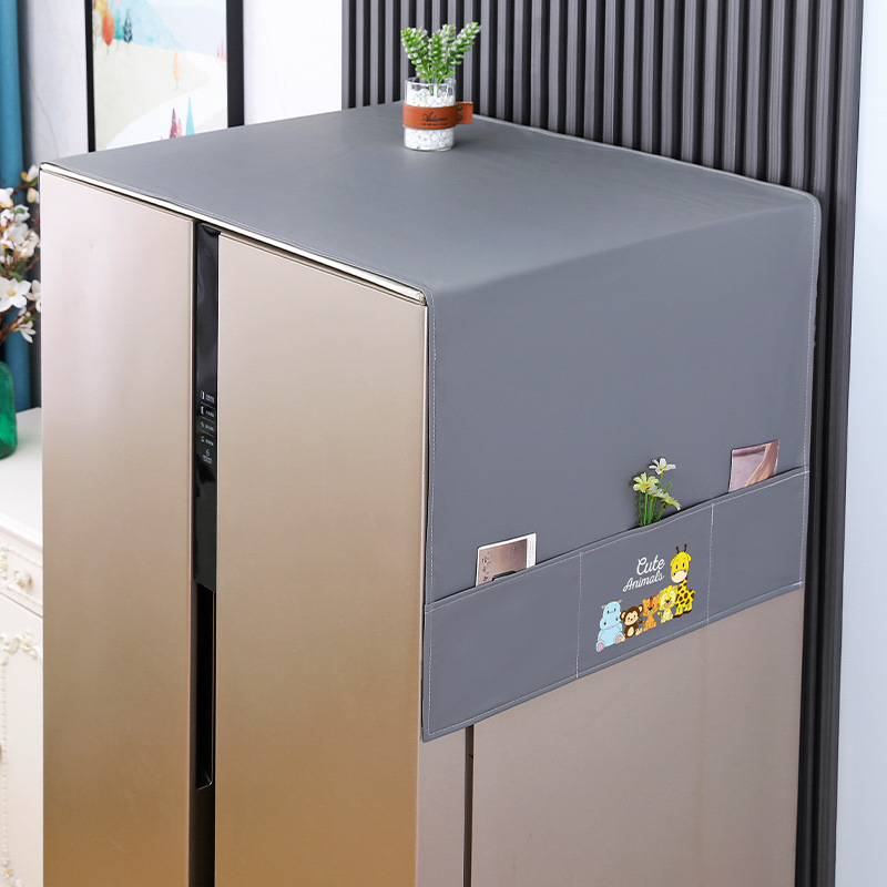 Külmiku ja pesumasina ülaosale tolmukate — tolmukindel, veekindel ja õli-tõrjev; materjal: siidilille; üldine kasutus