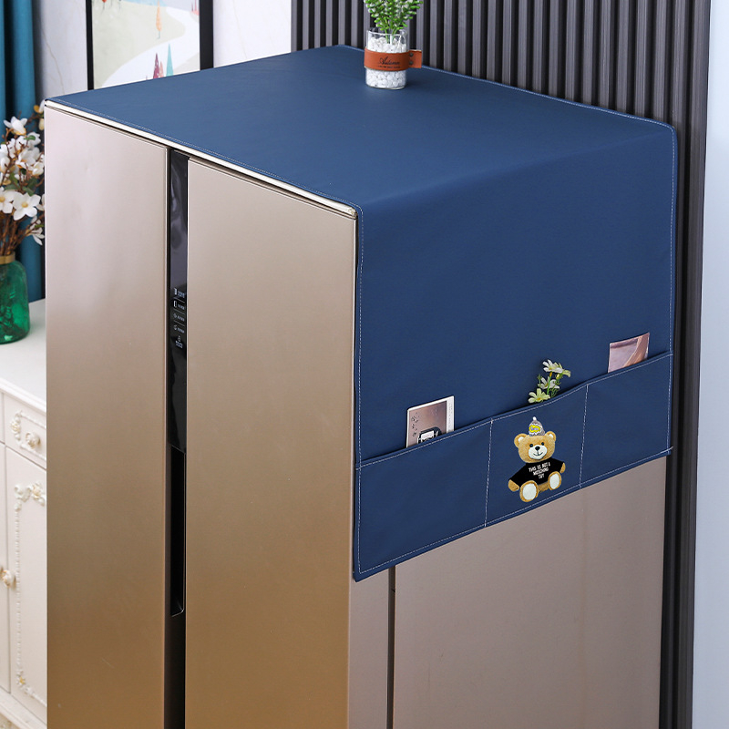 Külmiku ja pesumasina ülaosale tolmukate — tolmukindel, veekindel ja õli-tõrjev; materjal: siidilille; üldine kasutus