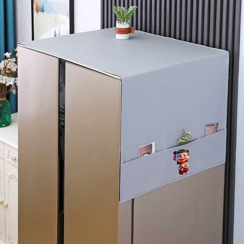 Külmiku ja pesumasina ülaosale tolmukate — tolmukindel, veekindel ja õli-tõrjev; materjal: siidilille; üldine kasutus