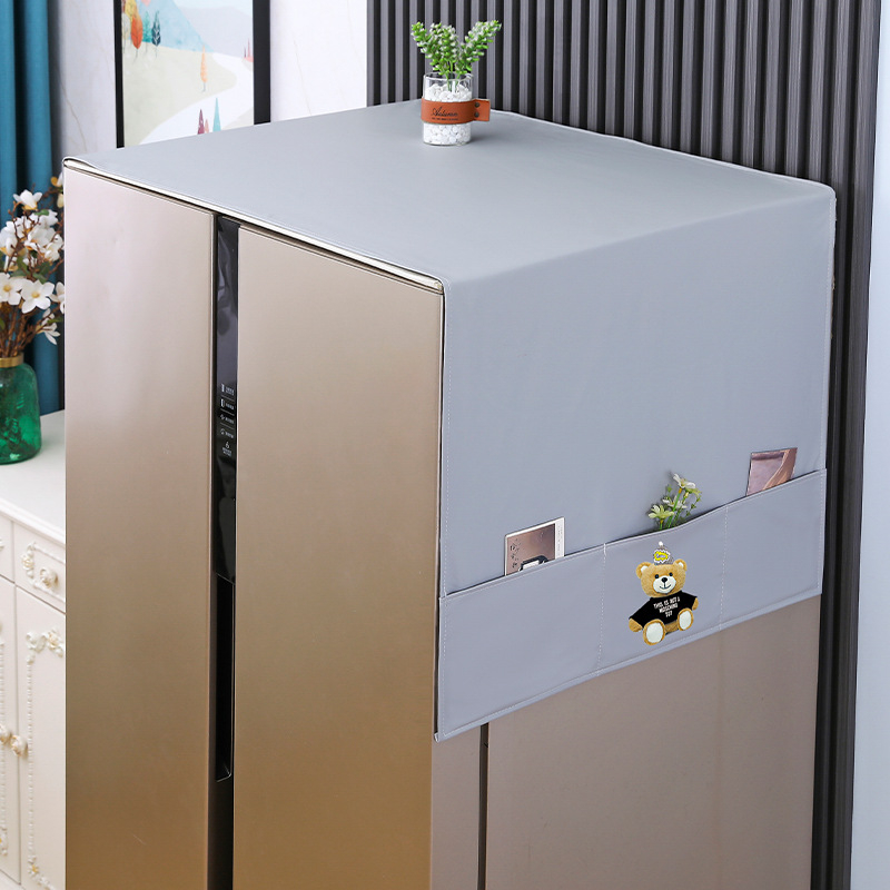 Külmiku ja pesumasina ülaosale tolmukate — tolmukindel, veekindel ja õli-tõrjev; materjal: siidilille; üldine kasutus